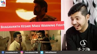 Bhagavanth Kesari Mass Warning Scene Reaction | Nandamuri Balakrishna, Sreeleela, Kajal Aggarwal