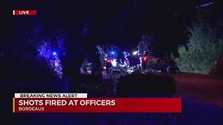 Shots fired at police officers in North Nashville