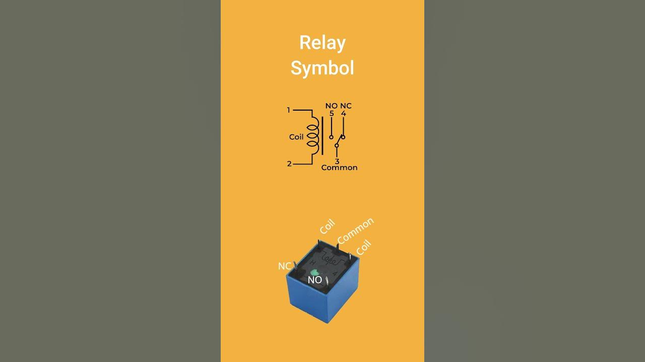 Relay Symbol Relay Circuit Diagram Showrob Electronics Project