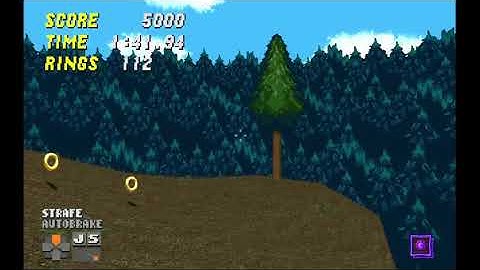 SRB2 v2.2.10 Lofty Woods Score and Ring Attack + 3 hidden emblems