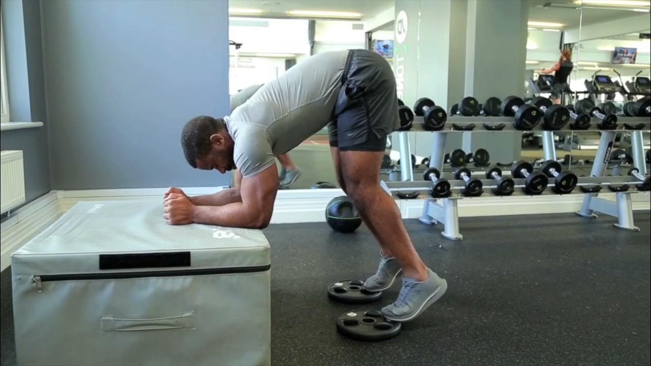 How To Do Donkey Calf Raises Exercise Demo YouTube