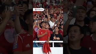 Momen emosional pemain dan suporter Indonesia #Timnas #TimnasIndonesia #TimnasDay #PSSI