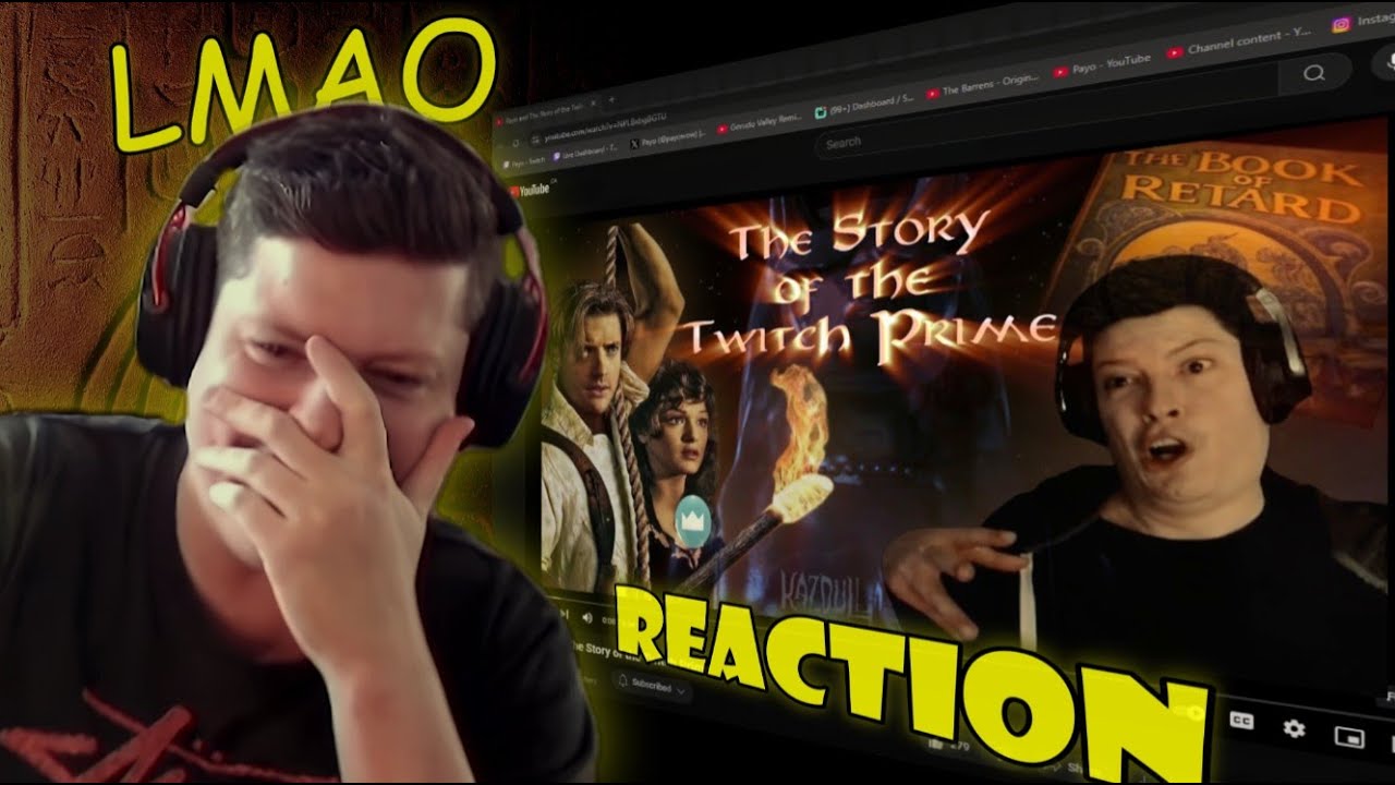 Payo reacting to The Story of the Twitch Prime