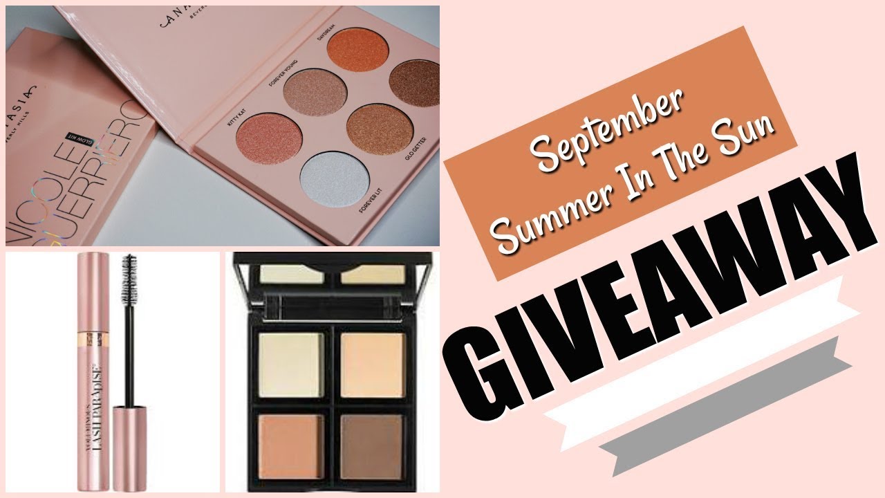 NICOLE GUERRIERO GLOW KIT GIVEAWAY AND MORE |  SEPTEMBER SUMMER IN THE SUN | GIVEAWAY CLOSED