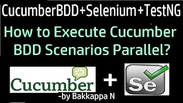 Cucumber Framework Selenium Tutorial-11 Parallel Cucumber Scenarios Execution