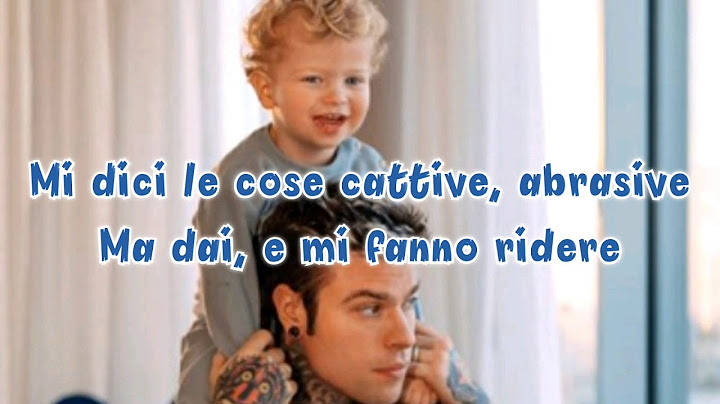 Problemi con tutti - Fedez- Lyric