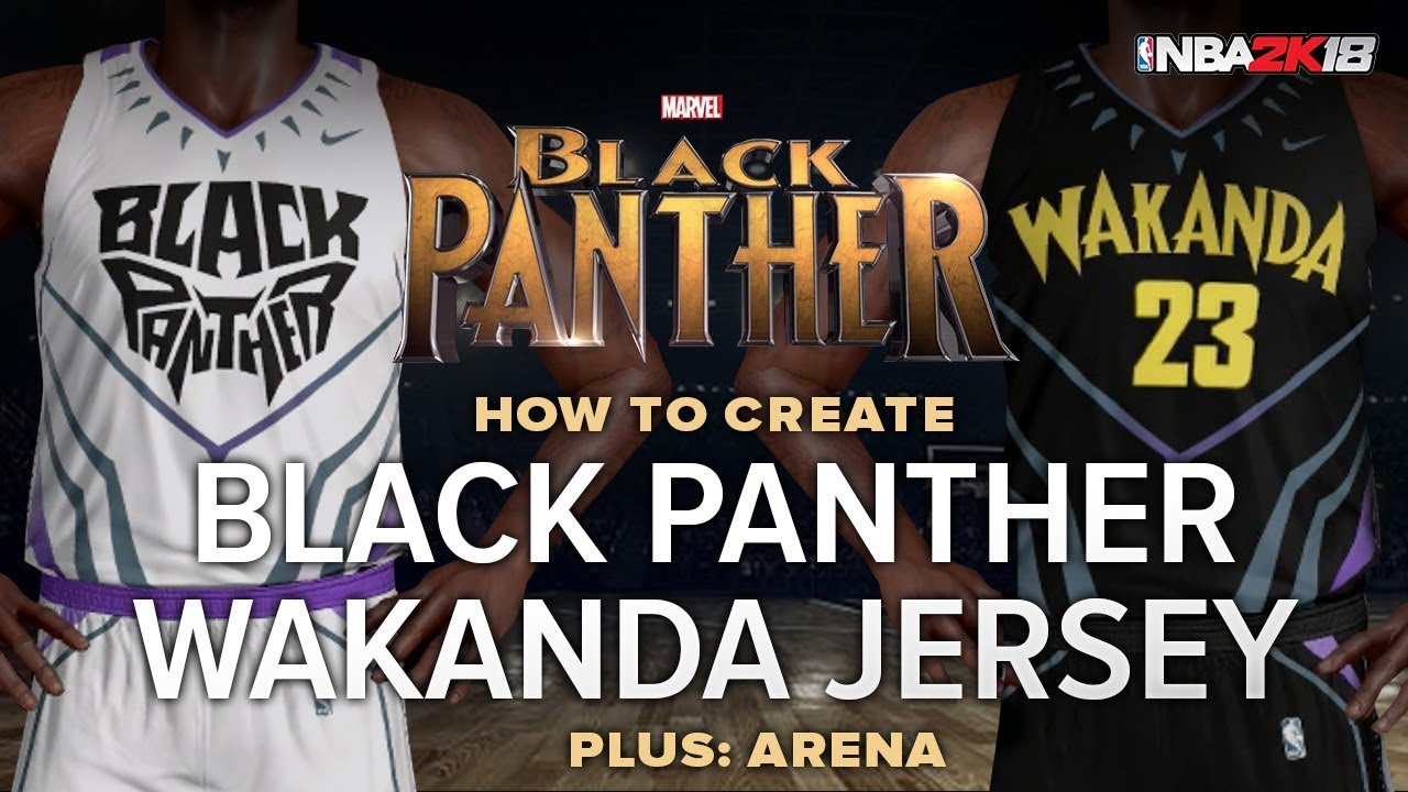 black panther basketball jersey