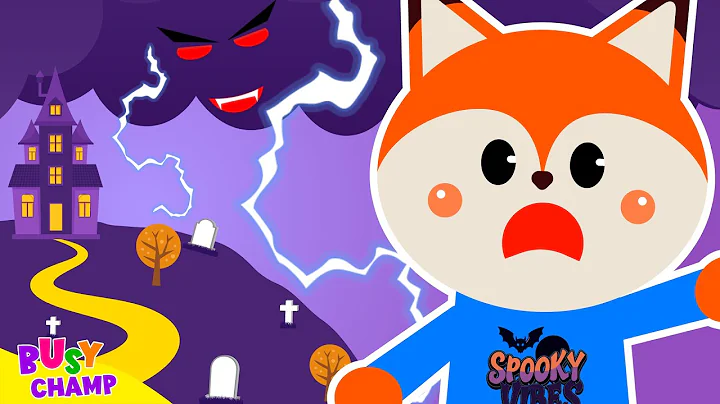 Super Spooky Halloween Storm⚡️| Kids Halloween Music | Super Simple Songs - Busy Champ
