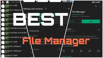 Best File Manager | Full Review of File manager +| AppPick | Cool App 1 |
