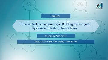 Building Multi-Agent Systems With Finite State Machines // Applied AI Meetups July 2026