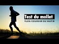 Test de mon mollet pour dcrocher un nouveau dossard