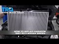 How to Replace Radiator 2007-12 Nissan Sentra