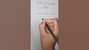 Can You Solve This MathsQuestion ? IQ Test || #shorts #youtube #youtubeshorts #viralvideo #trending