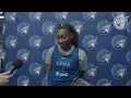 “I'm Just Having Fun Because I Love Basketball.” | Diamond Miller Shootaround Sound | 06.21.25