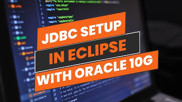 jdbc setup in eclipse with oracle 10G