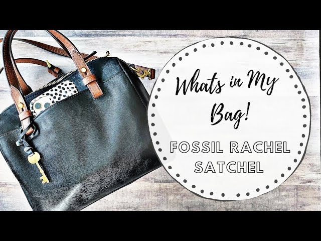 WIMB, What's in my bag? Fossil Sydney Satchel