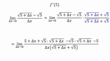 Using the Limit Definition of Derivative