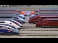 KATO TGV Duplex PSE Lyria Thalys Reseau The Heart Line France Switzerland/N sca…