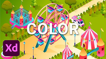 How to use color in Adobe XD