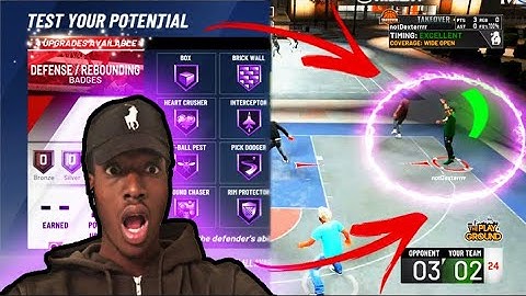 BEST REBOUNDING WING BADGE SETUP AND ANIMATIONS! DOMINATE NBA 2K20 WITH THESE BADGES.