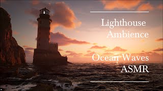 Lighthouse Ambience | Ocean Sunset