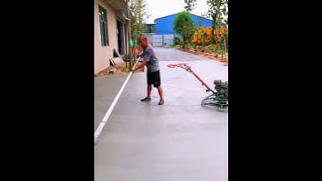 Easy to use cement road surface polishing tool- Good tools and machinery make work easy