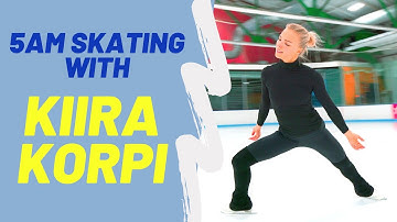 Ice Skating With Kiira Korpi At 5 AM