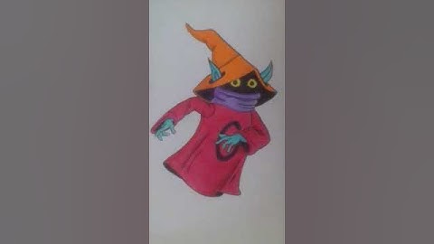 orko from he-man|art work|color art|#shorts#trend#art#drawing