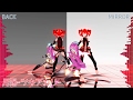 【MMD】月陽-ツキアカリ- [back side & mirror][60fps]