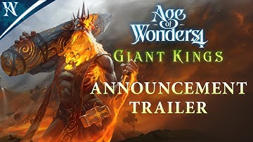 Age of Wonders 4 | Giant Kings Expansion Announcement Trailer