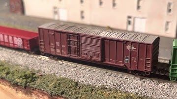 MoPac Missouri Pacific Railroad N scale Model Trains Rasch Studios DCC sound 1:160 gauge SD40 GP38