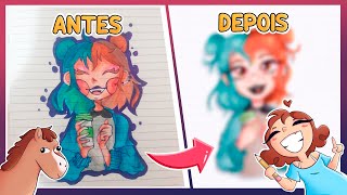 RECRIANDO DESENHOS DOS INSCRITOS #3! (Desenhos extras no final💙) 