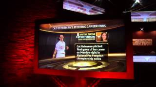 Cat Osterman's "last ride"  [Aug. 20, 2015]