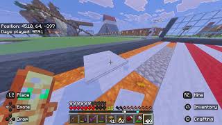 Making a MEGABASE in @leoncogaming's GOD smp
