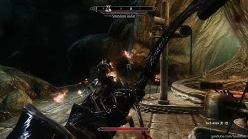 TES V - Skyrim: Dwarven Dwemer Power Armor, Torch Arrows