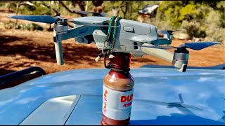DRONE DELIVERY OffGrid Iced Coffee #CRASH #DRONE *It's 1.2 pounds...not 12 pounds...DOH!