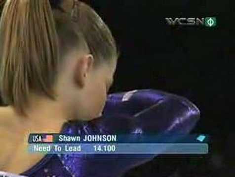 Shawn Johnson is fourth US gymnast to win all-arou...