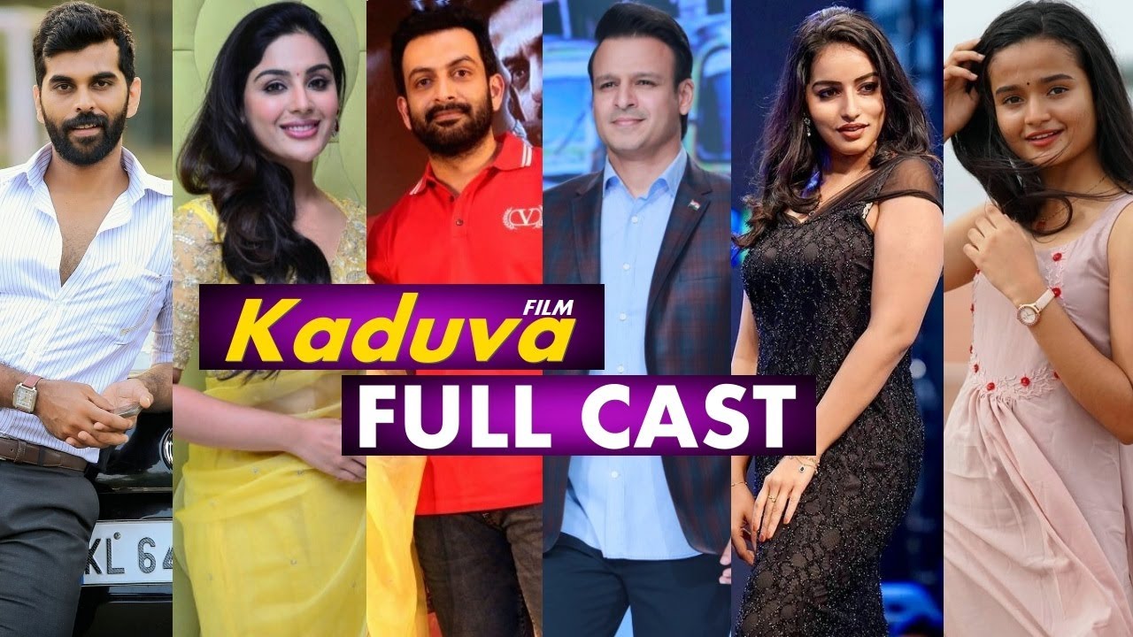 Kaduva Movie Full Cast Real Names & Review Details