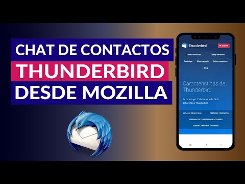 Cómo Chatear con los Contactos de Mozilla Thunderbird Fácilmente