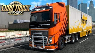 ✅ ⚠️ПОСИЛАМ ТЯЖЕЛЫЙ ГРУЗ, ПОКУПКА ГАРАЖА В EURO TRUCK SIMULATOR 2 -  Прохождение #17  #ETS_2  #ets