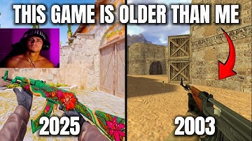 CS2 PLAYER TRIES COUNTER-STRIKE 1.6 FOR THE FIRST TIME