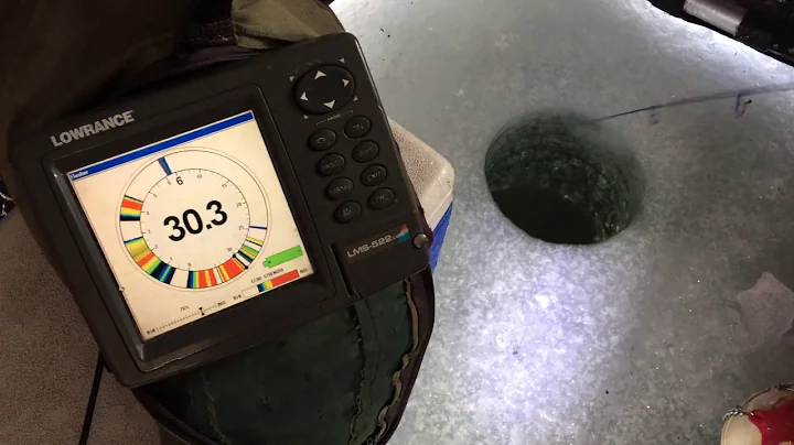 Ice Fishing Insanity Oneida Lake Walleye clip 1