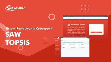 Source Code Aplikasi Sistem Pendukung Keputusan (SPK) Perbandingan Metode SAW Dan TOPSIS