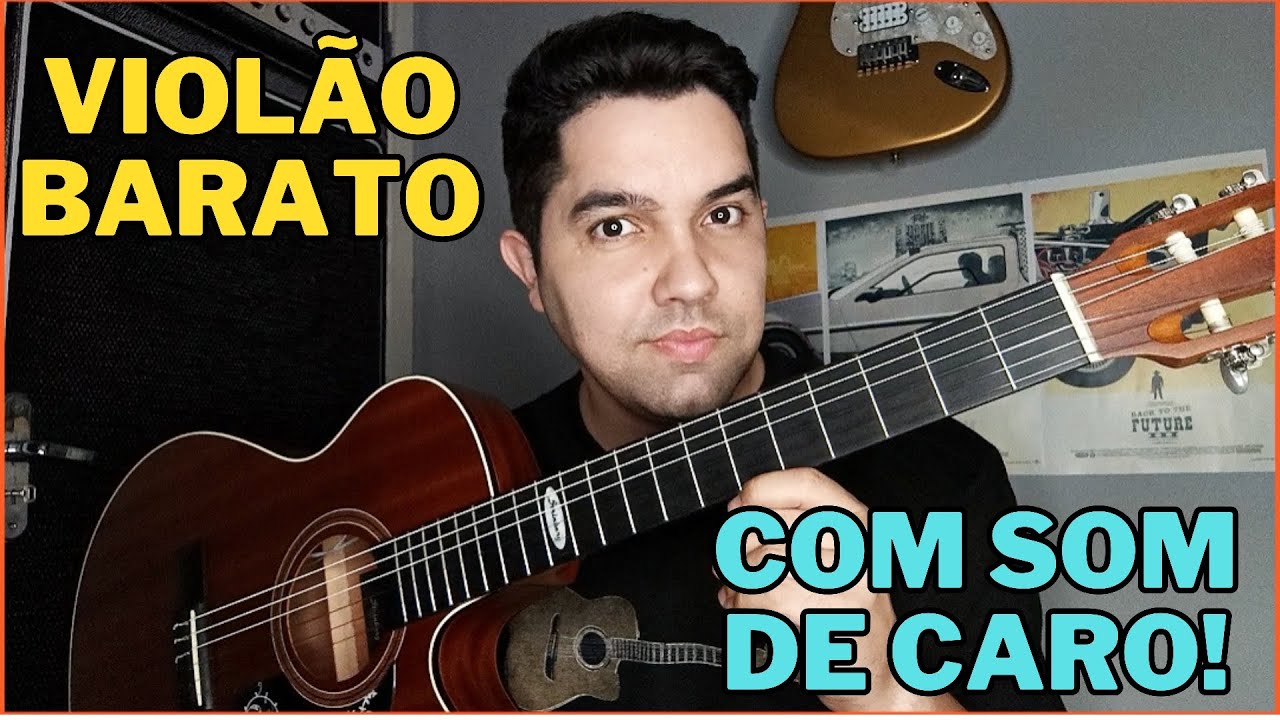 COMO TIRAR UM BOM SOM DE UM VIOLÃO BARATO?
