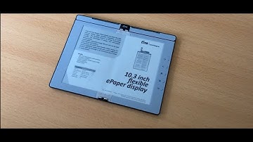 E Ink Demos a Folding E-Reader You Can Take Notes On