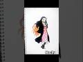 Drawing Nezuko kamado.           #art #drawing #lewatberanda #anime #nezuko #demonslayer
