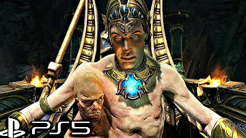 God of War Ascension (PS5) - Pollux and Castor Boss Fight (4K 60FPS)