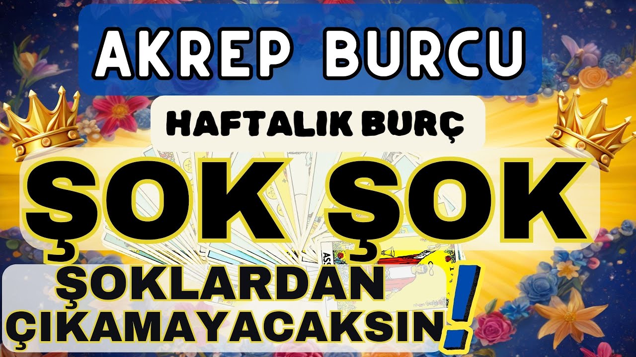AKREP BURCU 👑 29 EYLÜL 5 EKİM HAFTASI HAFTALIK GÜNDEM 💫🌟🧿🍀🧡