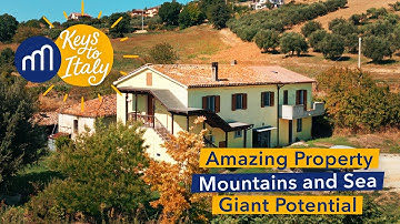 Awesome Countryside House with Mountains & Sea Views in Atri, Italy