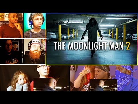 Видео: The Moonlight Man 2 - Short Horror Film REACTIONS MASHUP